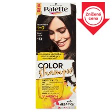 Schwarzkopf Palette Color Shampoo farba na vlasy Čierny 1-0 (113)