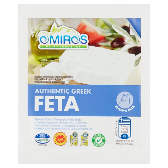 Omiros Feta P.D.O. grécky syr 200 g