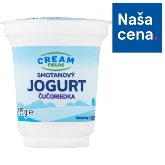 Cream Fields Smotanový jogurt čučoriedka 135 g