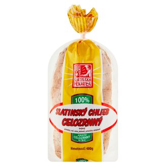 Slatinská Pekáreň Slatinský chlieb celozrnný 400 g