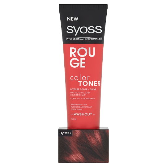 Syoss Color Toner Hair Color Red 150 Ml Tesco Groceries