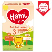 Hami 3 Toddler Milk with Vanilla Flavor from the End of the 12th Month 600 g