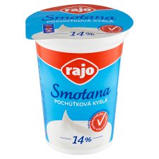 Rajo Delicious Sour Cream 14 % 375 g