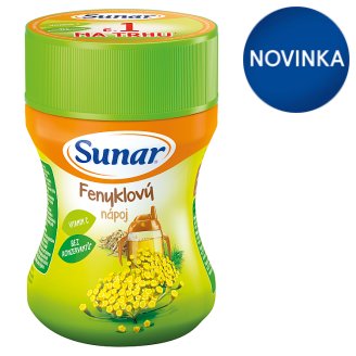 Sunárek Detský rozpustný nápoj feniklový v prášku 200 g