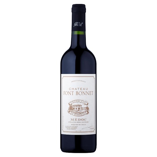 Tesco Finest Chateau Font Bonnet červené víno 0,75 l