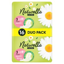 Naturella Ultra Maxi Size 3 Pads With Wings 16 Counts