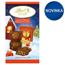 Lindt Teddy Milk Chocolate with Crispy Puffed Rice 14 pcs 130 g