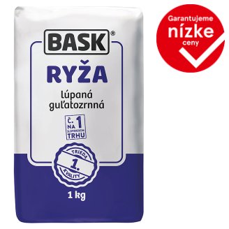 Bask Ryža lúpaná guľatozrnná 1 kg