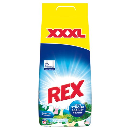 Rex Amazonia Freshness Washing Powder 72 Washes 4.68 kg Tesco Groceries