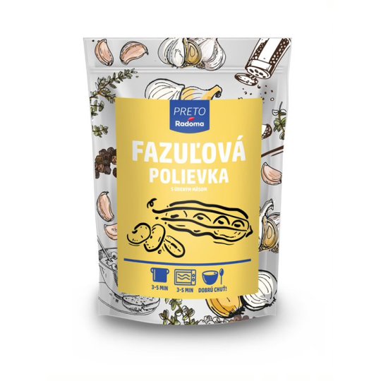 Radoma Fazuľová polievka s údeným mäsom 300 g