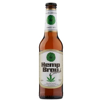 Hemp Brou Czech svetlé výčapné pivo ochutené arómou konopných kvetov 0,33 l