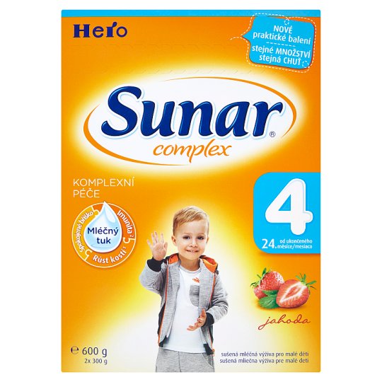 Sunar Complex 4 jahoda 2 x 300 g