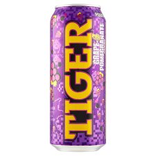 Tiger Grape Pomegranate Energy Drink 500 ml