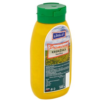 Unica Premium kremžská horčica 550 g