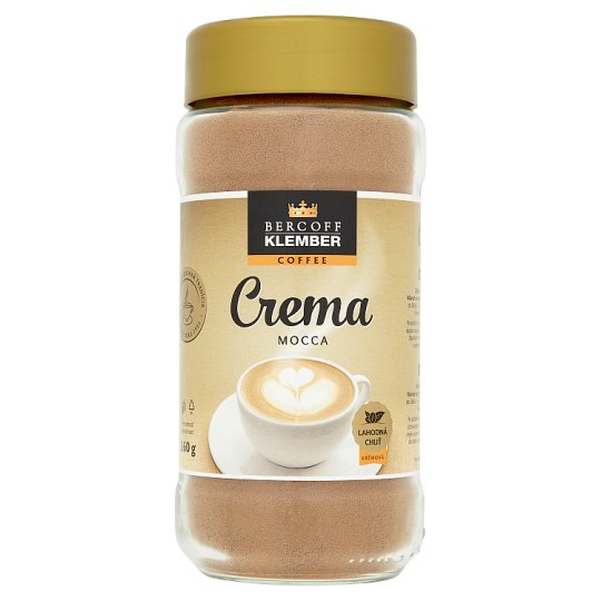 Bercoff Klember Crema Mocca instantná káva 160 g