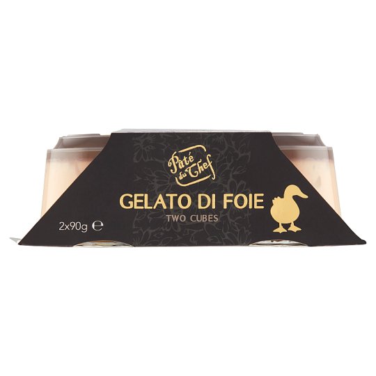 Paté Du Chef Duck Liver Foam with Blackcurrant Flavour 2 x 90 g