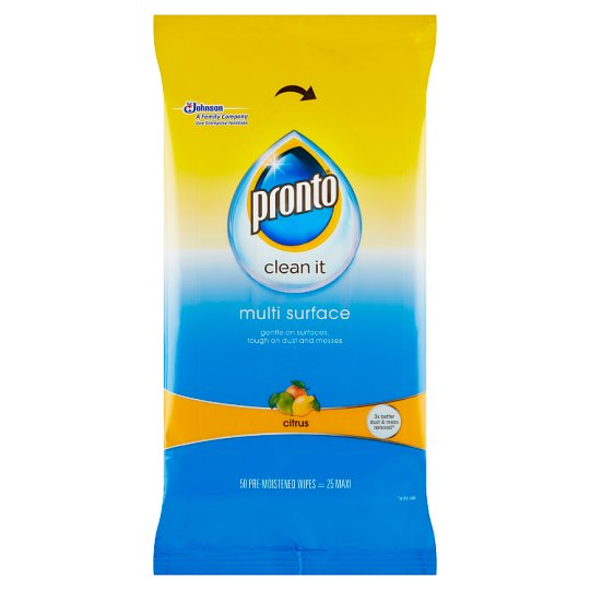 Pronto Multi Surface Citrus Multipurpose Towels 25 pcs