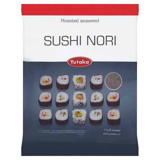 Yutaka Sushi Nori sušené morské riasy 11 g