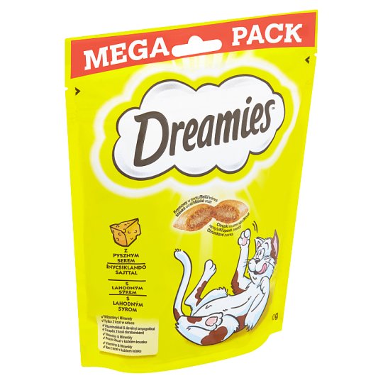 Dreamies S lahodným syrom 180 g