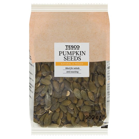 Tesco Lúpané tekvicové semienka 200 g