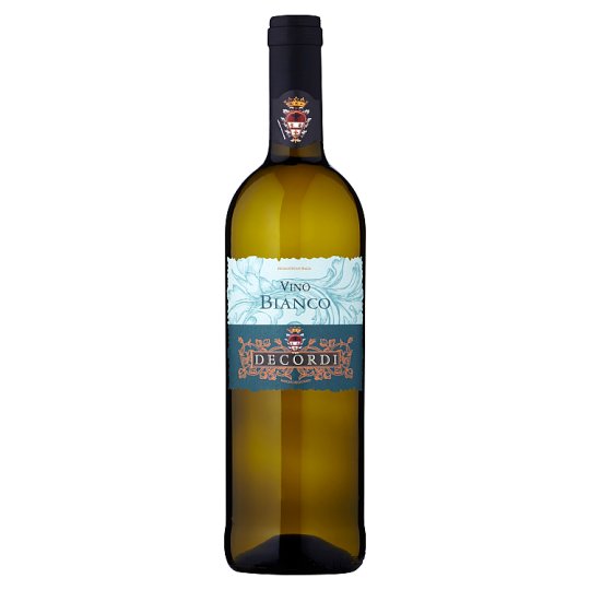 Decordi Vino Bianco suché biele víno 750 ml