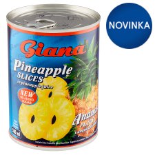 Giana Pineapple Slices in Pineapple Juice 565 g