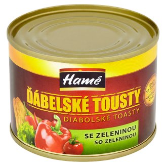 Hamé Diabolské toasty zmes na hrianky so zeleninou 180 g