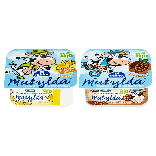 Milko Matylda Dezert s Bio tvarohom a Bio jogurtom 100 g