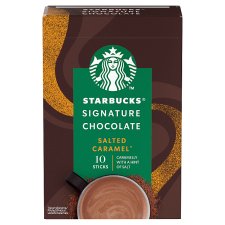 Starbucks Signature Chocolate Horúca čokoláda s príchuťou slaný karamel