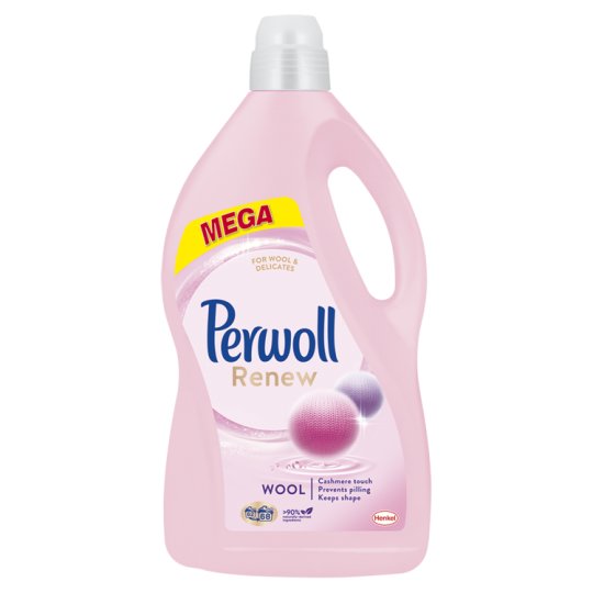 Perwoll Renew Wool Special Laundry Detergent 68 Washes 3740 ml Tesco