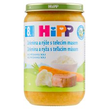 HiPP Organic Vegetables and Rice with Veal 220 g
