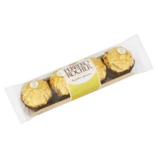 Ferrero Rocher Oblátky poliate mliečnou čokoládou s drvenými lieskovcami 50 g