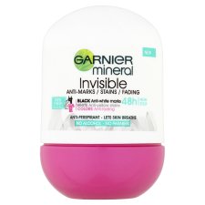 GARNIER MINERAL INVISIBLE ANTI-MARKS/STAINS/FADING 48 h FRESH SCENT ROLL-ON ANTIPERSPIRANT 50 ml