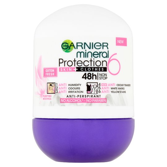 Garnier Mineral Protection 6 Cotton Fresh 6v1 antiperspirant 50 ml