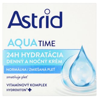 Astrid Aqua Time Denný a nočný krém normálna a zmiešaná pleť 50 ml