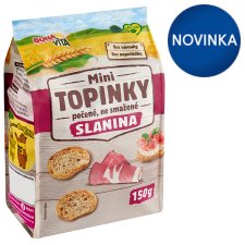 Bona Vita Mini topinky s príchuťou slaniny 150 g