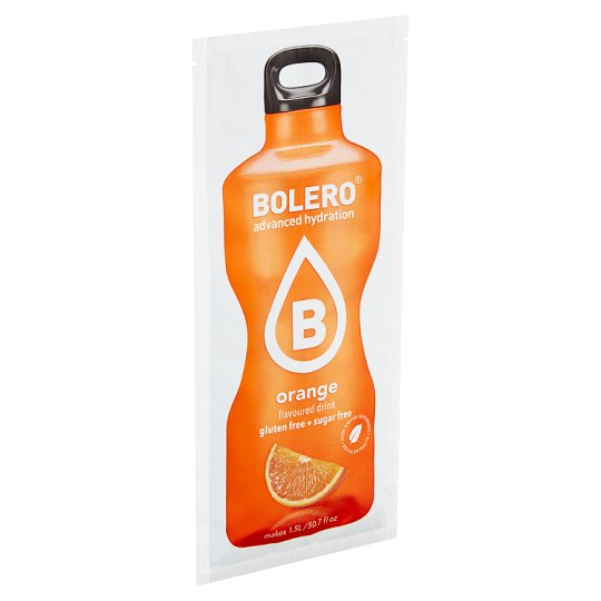 Bolero Instant Orange Flavoured Drink with Sweeteners 9 g