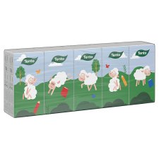 Tento Natural Softness Handkerchiefs 3 Ply 10 x 10 pcs
