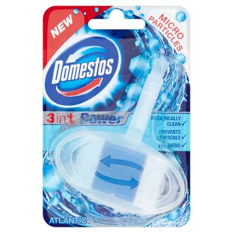 Domestos 3 v 1 Atlantic WC tuhý blok 40 g