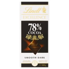 Lindt Excellence 78% Extra Dark Chocolate 100 g