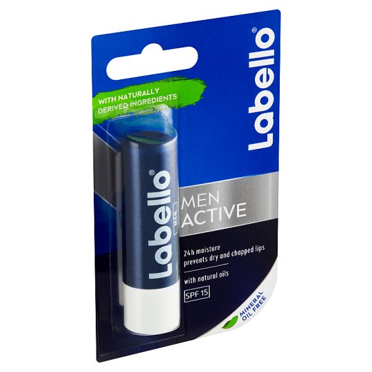 Labello Active for Men Ošetrujúci balzam na pery 4,8 g - Tesco Potraviny