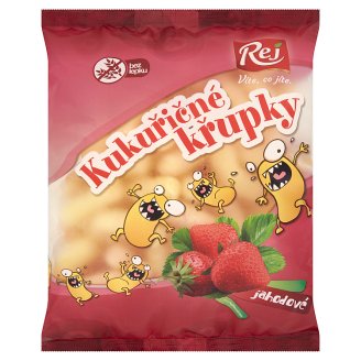Rej Chrumky kukuričné jahodové 90 g