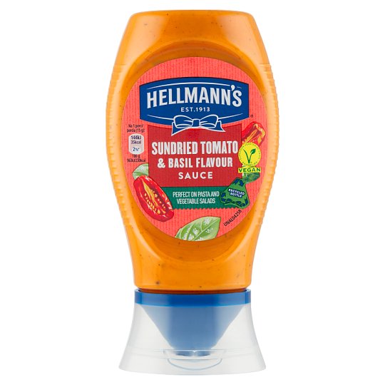 Hellmann's Krémová omáčka zo sušených paradajok s bazalkou 250 ml