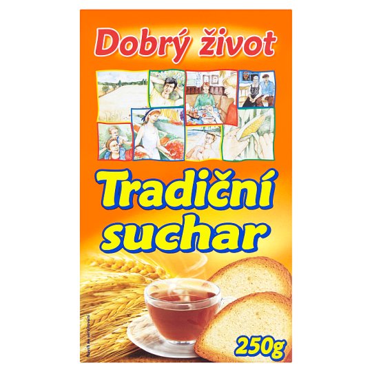 Dobrý Život Tradičný suchár 250 g
