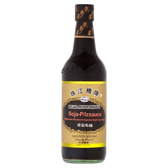 Pearl River Bridge Fermentovaná sójová omáčka s hubami 500 ml