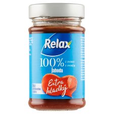Relax 100% z ovocia jahoda 220 g