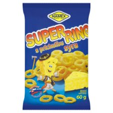 Namex Super Ring - snack s príchuťou syra 60 g