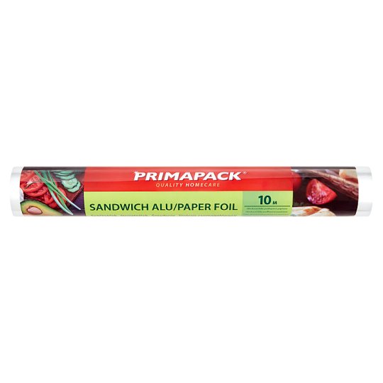 Primapack Desiatníček hliníková fólia podlepená papierom 10 m