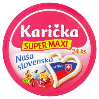 Karička Klasik super maxi roztierateľný tavený syr 24 ks 360 g