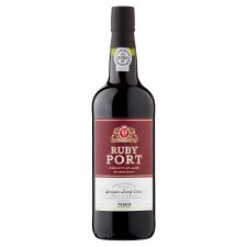 Tesco Ruby Port Liqueur Red Wine 0.75 L